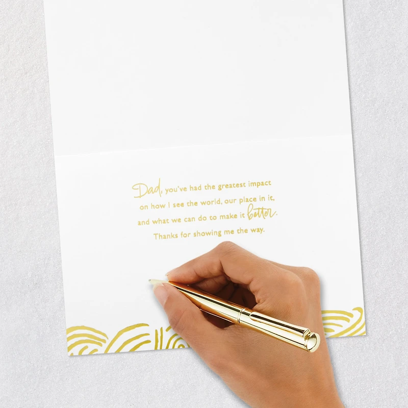 Thanks for Showing Me the Way Father's Day Card for Dad for only USD 4.99 | Hallmark