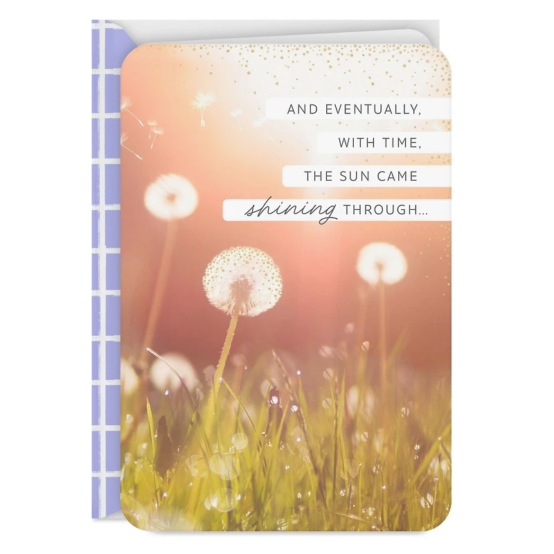 The Sun Will Come Shining Through Encouragement Card for only USD 2.99 | Hallmark