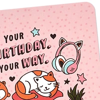 Everything Comfy, Cozy and Good Birthday Card for only USD 4.99 | Hallmark