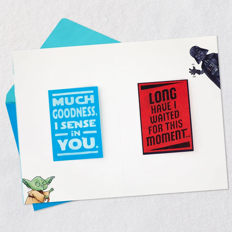 Star Wars™ Both Sides of the Force Funny Birthday Card With Mini Cards for only USD 5.99 | Hallmark