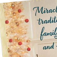 Miracles, Tradition, Family and Love Christmas Hanukkah Card for only USD 4.59 | Hallmark