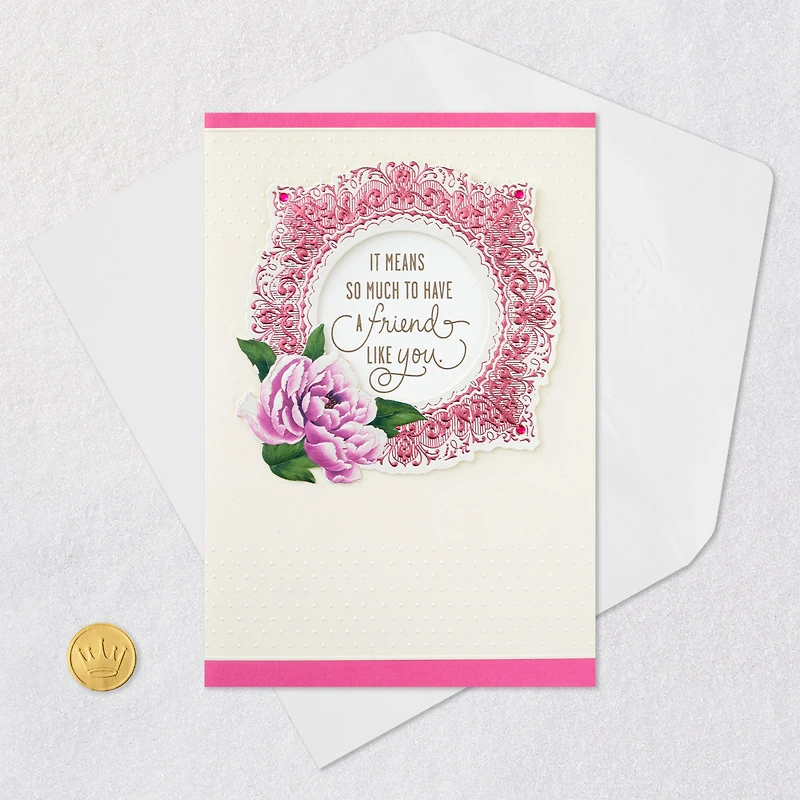 A Friend Like You Means So Much Birthday Card for Friend for only USD 8.59 | Hallmark