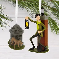 Disney The Haunted Mansion Caretaker and Dog Hallmark Ornaments, Set of 2 for only USD 28.99 | Hallmark