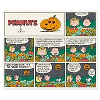 Peanuts® Great Pumpkin Comic Strip Throw Blanket, 60x50 for only USD 43.99 | Hallmark