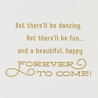 A Happy Forever to Come Wedding Shower Card for only USD 4.59 | Hallmark
