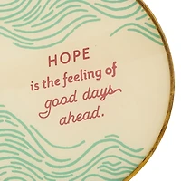 Hope Quote Hanging Glass Sentiment for only USD 22.99 | Hallmark