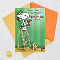 Peanuts® Snoopy Fixer-Upper Funny Father's Day Card for only USD 4.99 | Hallmark
