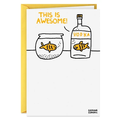 Spend Your Day in Good Spirits Funny Birthday Card for only USD 3.99 | Hallmark