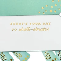 Turtle and Balloons Your Day to Shell-ebrate Paper Craft Birthday Card for only USD 5.99 | Hallmark
