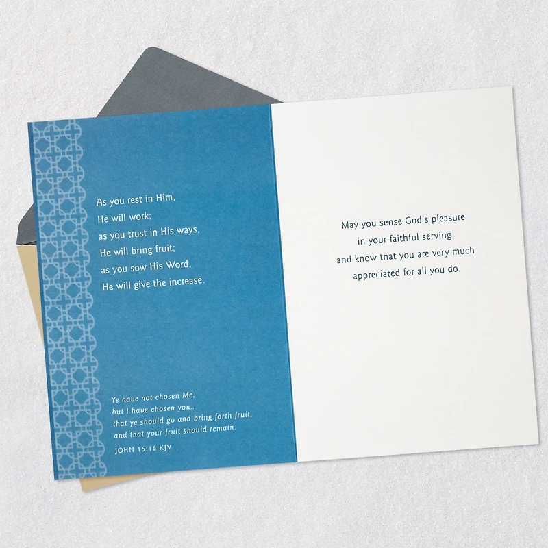 With Appreciation for Your Ministry Religious Thank You Card for only USD 3.59 | Hallmark