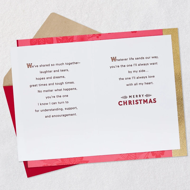 You'll Always Be the One Christmas Card for Wife for only USD 7.99 | Hallmark