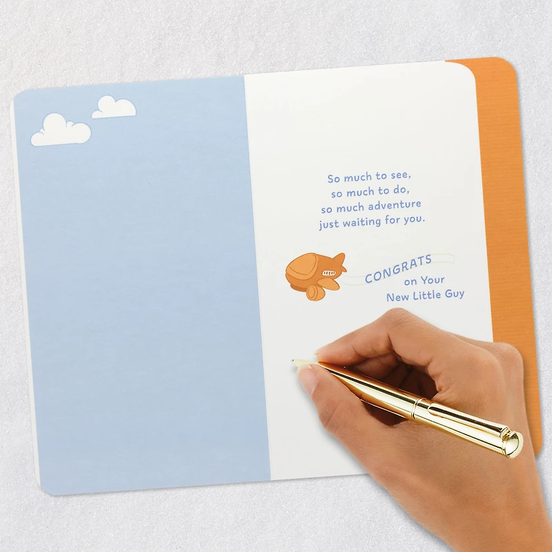 So Much Adventure Waiting for You New Baby Card for Boy for only USD 6.59 | Hallmark