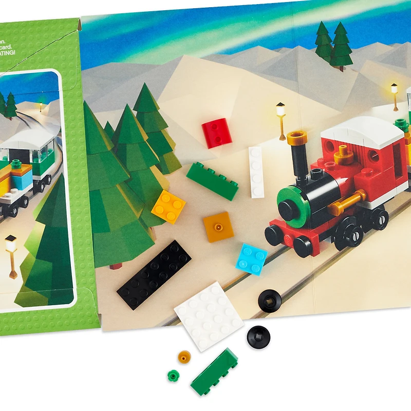 LEGO® CREATOR™ Christmas Card for Kids With LEGO® Winter Holiday Train Set for only USD 9.99 | Hallmark