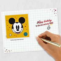 Disney Mickey Mouse Happy Day Birthday Card With Stickers for only USD 5.99 | Hallmark