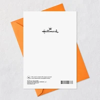 Pumpkin on Wrought Iron Fence Halloween Card for only USD 3.99 | Hallmark