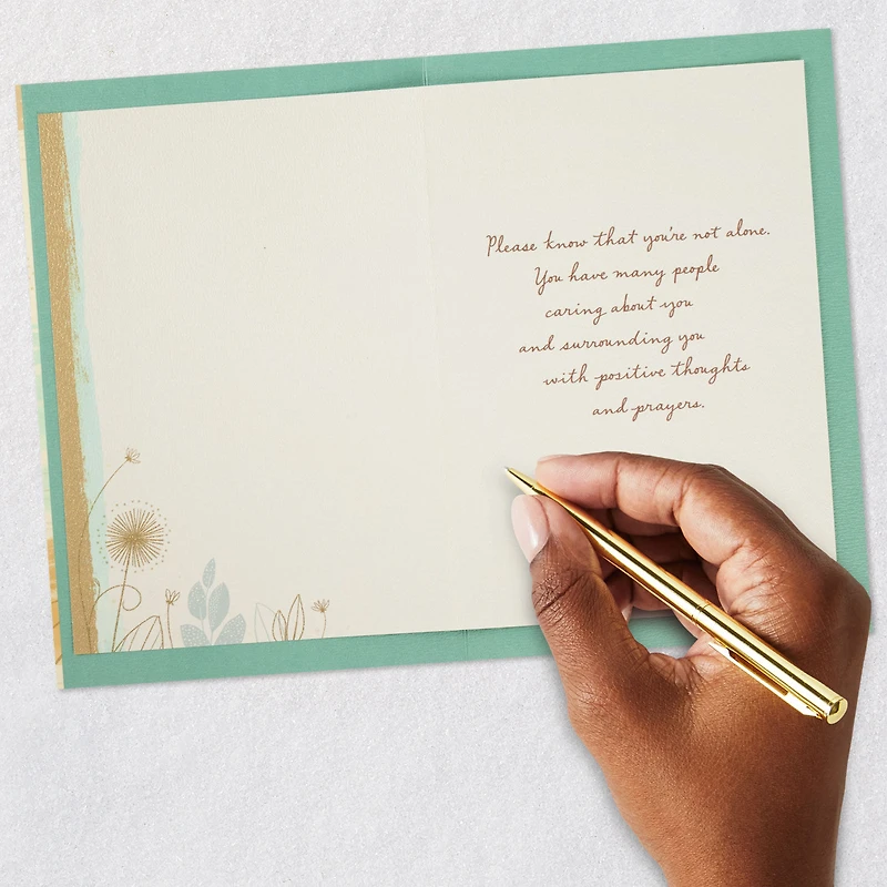 Positive Thoughts and Prayers Get Well Card for only USD 5.59 | Hallmark