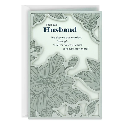 Our Wedding Day Was Only the Beginning Anniversary Card for Husband for only USD 9.59 | Hallmark