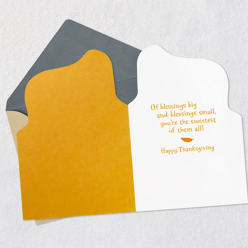 You're the Sweetest Blessing of All Thanksgiving Card for Granddaughter for only USD 2.00 | Hallmark