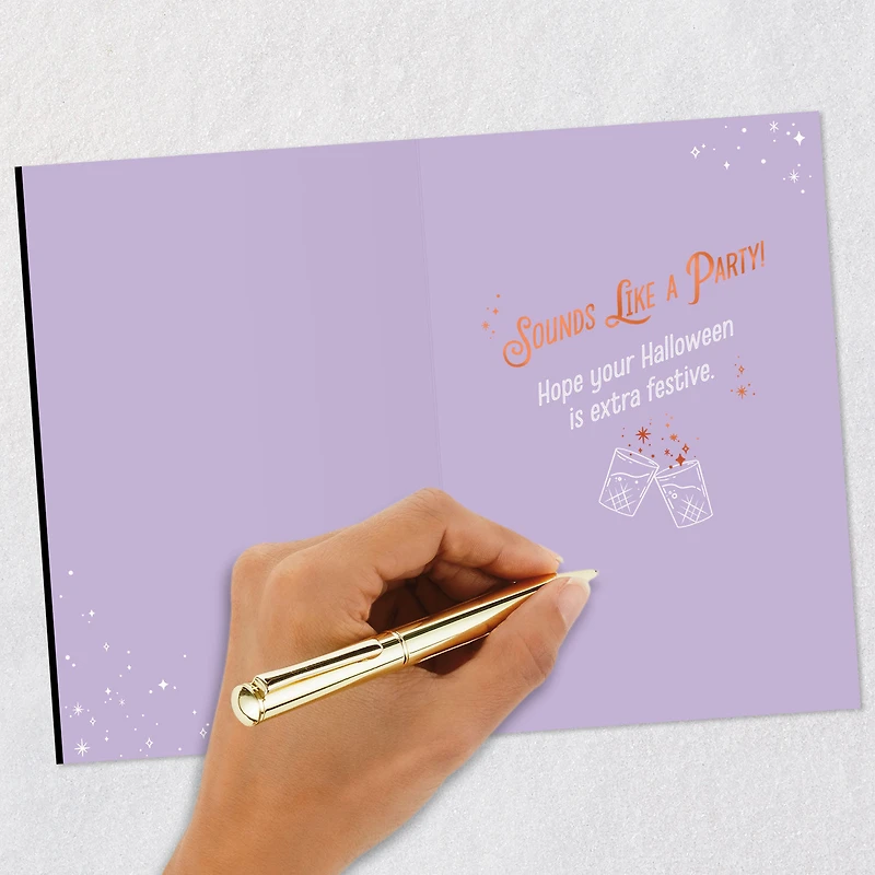 Cocktails and Ghosts Halloween Card for only USD 3.99 | Hallmark