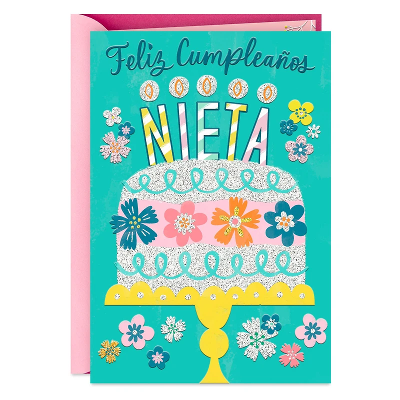 My Love for You Grows Spanish-Language Birthday Card for Granddaughter for only USD 2.99 | Hallmark