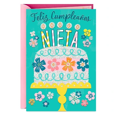 My Love for You Grows Spanish-Language Birthday Card for Granddaughter for only USD 2.99 | Hallmark