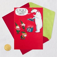 Polar Bear's Bad Gift Funny Christmas Card for only USD 4.49 | Hallmark