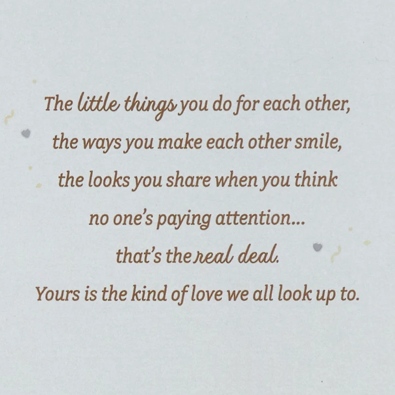 We Look Up to Your Love Anniversary Card for Parents for only USD 4.99 | Hallmark