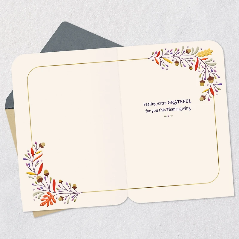 Extra Grateful for Family Like You Thanksgiving Card for only USD 3.99 | Hallmark