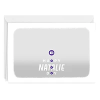 White Frame Happy Horizontal Custom Card for only USD 4.99 | Hallmark