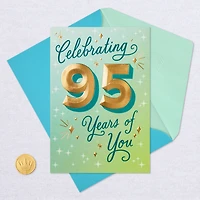 Smiles and Celebration 95th Birthday Card for only USD 2.99 | Hallmark