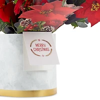 Merry Christmas Poinsettia Flower Bouquet 3D Pop-Up Christmas Card for only USD 12.99 | Hallmark