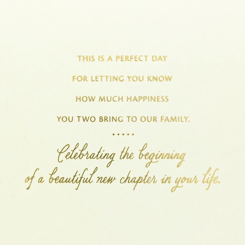 Celebrating This Beautiful New Chapter Wedding Card for Grandson for only USD 4.59 | Hallmark