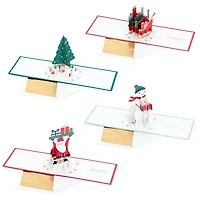 Festive Holiday Wishes Assorted 3D Pop-Up Christmas Cards, Pack of 4 for only USD 19.99 | Hallmark