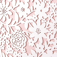 White Flowers on Blush Pink Blank Card for only USD 7.59 | Hallmark