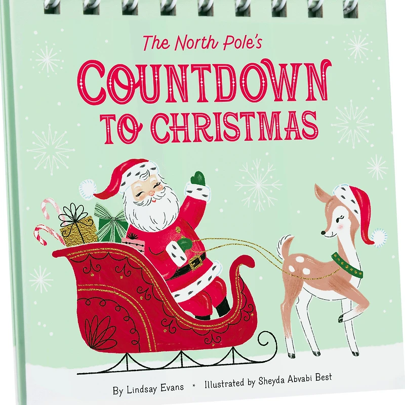 The North Pole's Countdown to Christmas Ornaments and Book Set for only USD 49.99 | Hallmark