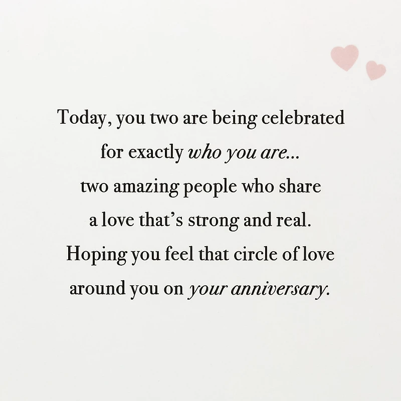 You Share a Love That's Strong and Real Anniversary Card for only USD 5.59 | Hallmark