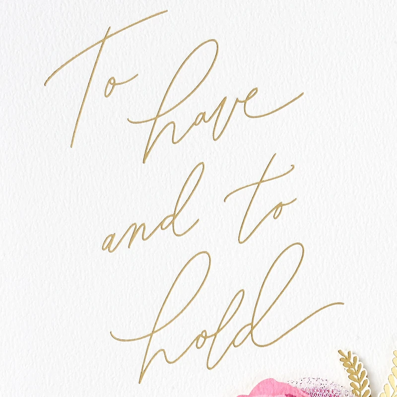 To Have and To Hold Always Wedding Card for only USD 8.59 | Hallmark