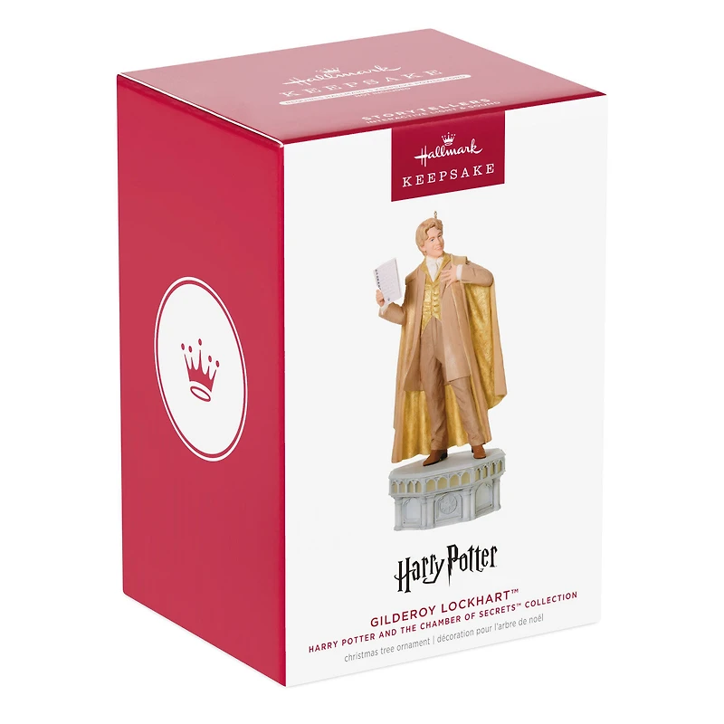 Harry Potter and the Chamber of Secrets™ Collection Gilderoy Lockhart™ Ornament With Light and Sound for only USD 43.99 | Hallmark