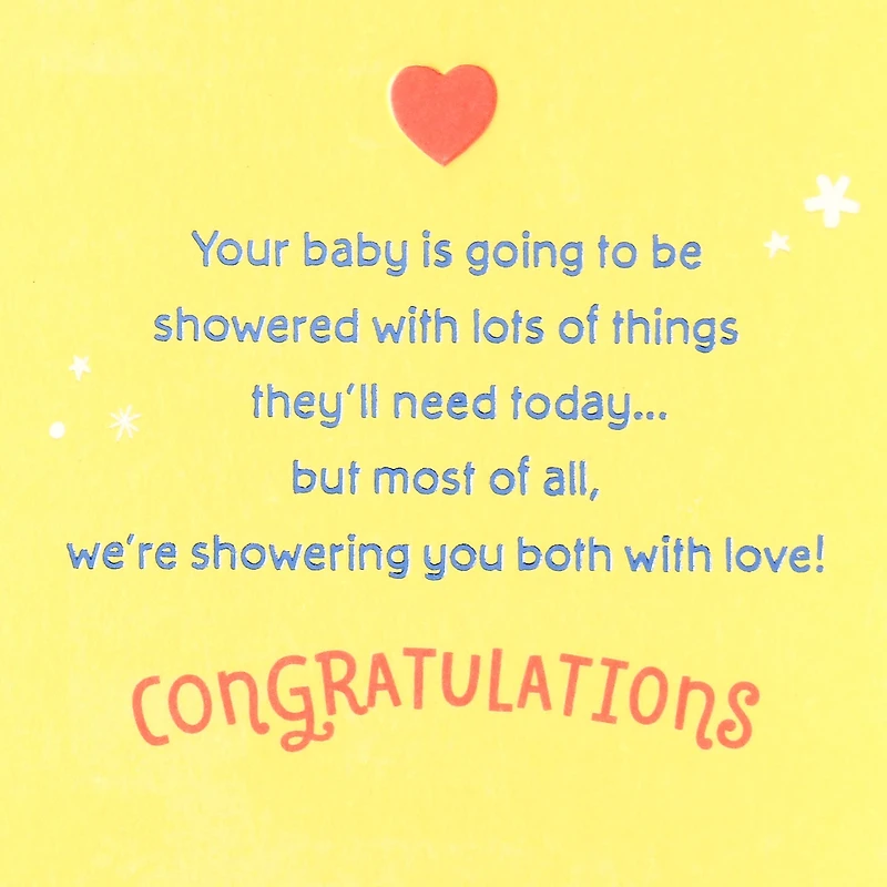 Showered With Love Baby Shower Card From All for only USD 5.59 | Hallmark