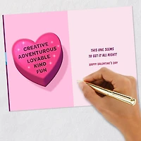 Candy Heart Compliments Valentine's Day Card for only USD 2.99 | Hallmark