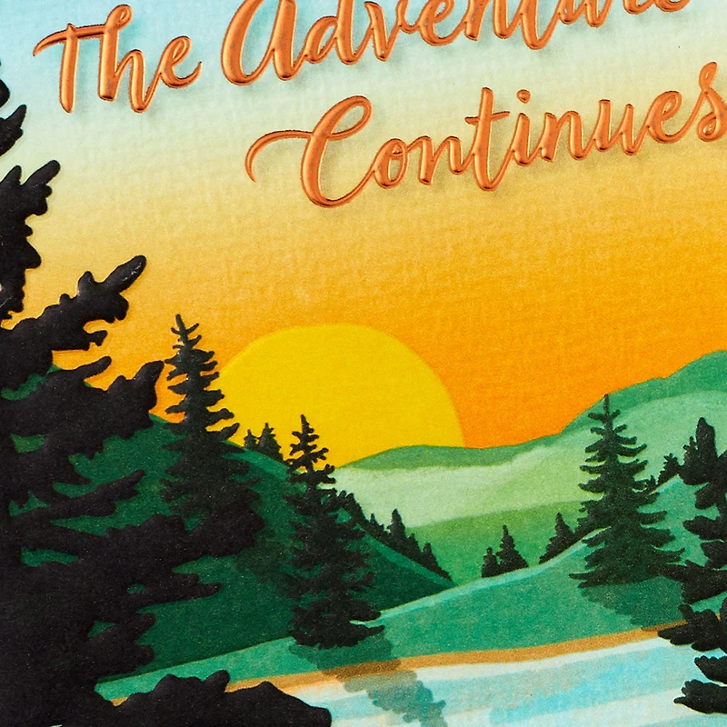 The Adventure Continues Anniversary Card for Spouse for only USD 6.59 | Hallmark