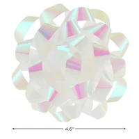 4.6" White Iridescent Gift Bow for only USD 1.79 | Hallmark