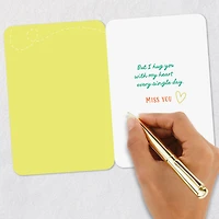 I Hug You in My Heart Every Day Miss You Card for only USD 2.99 | Hallmark