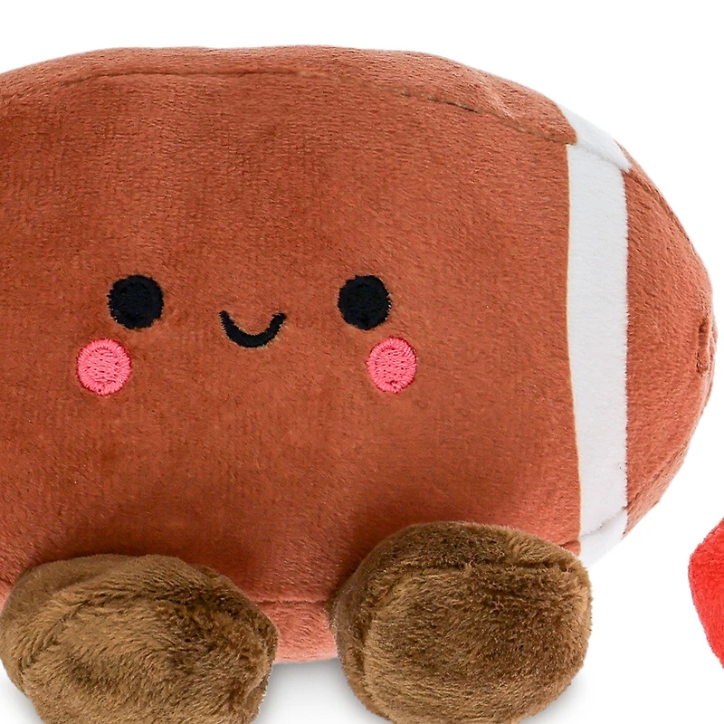 Better Together Football and Helmet Magnetic Plush Pair, 5" H for only USD 19.99 | Hallmark