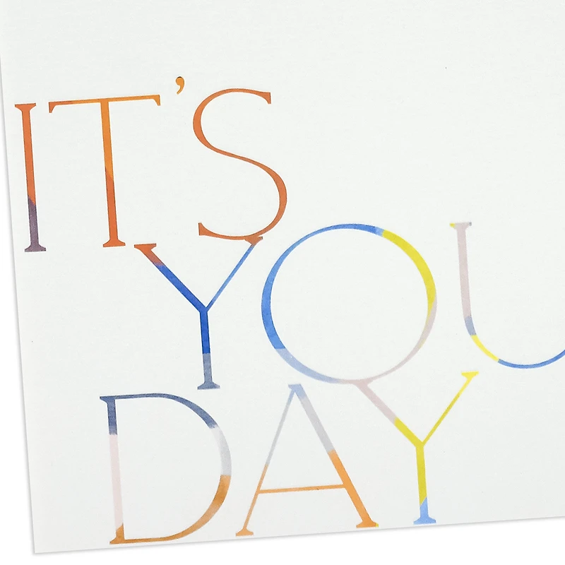 Celebrating Your Day Birthday Card for only USD 7.59 | Hallmark