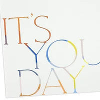 Celebrating Your Day Birthday Card for only USD 7.59 | Hallmark