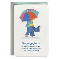 A Forecast of Happy Tears and Love Wedding Shower Card for only USD 5.99 | Hallmark