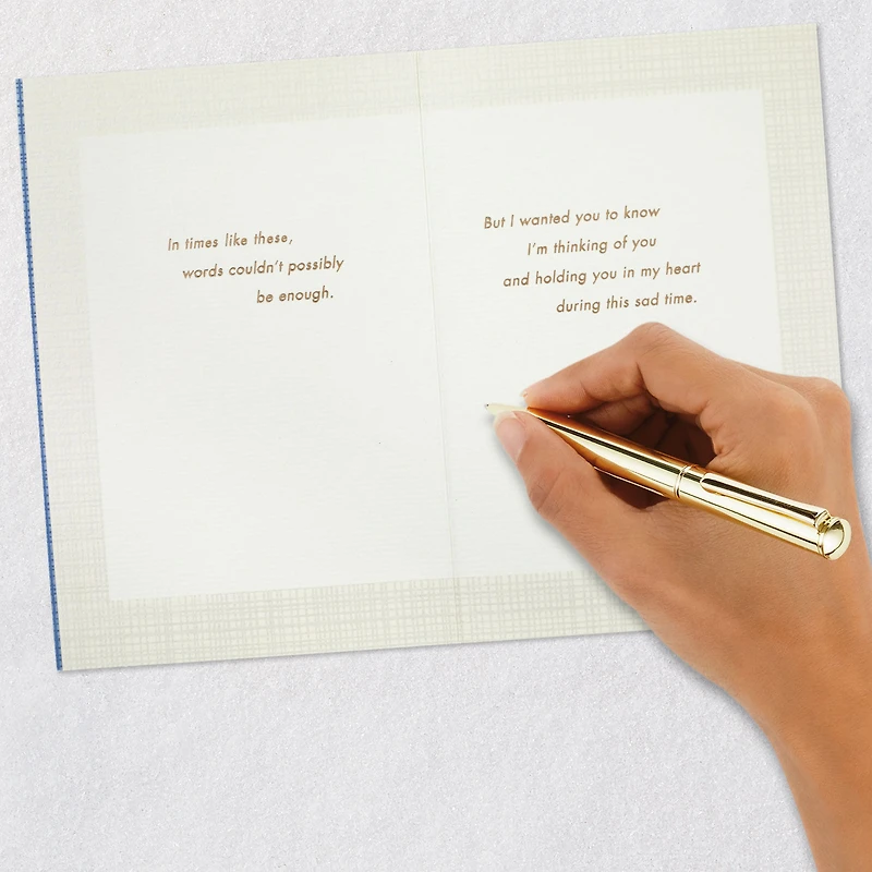 Holding You in My Heart Sympathy Card for only USD 5.59 | Hallmark