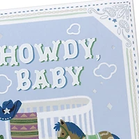 Howdy and Yee-Haw New Baby Boy Card for only USD 4.99 | Hallmark
