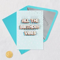 Good Vibes Birthday Card for only USD 7.59 | Hallmark
